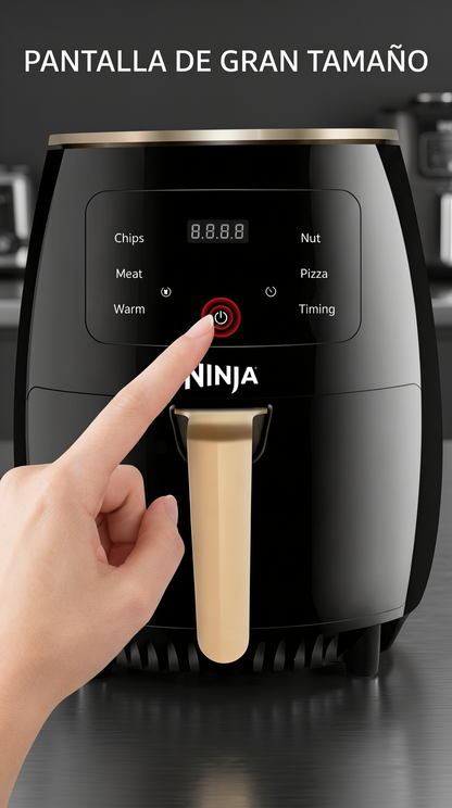 Freidora de Aire Ninja 12L Extra Grande Promoción Copa del Mundo